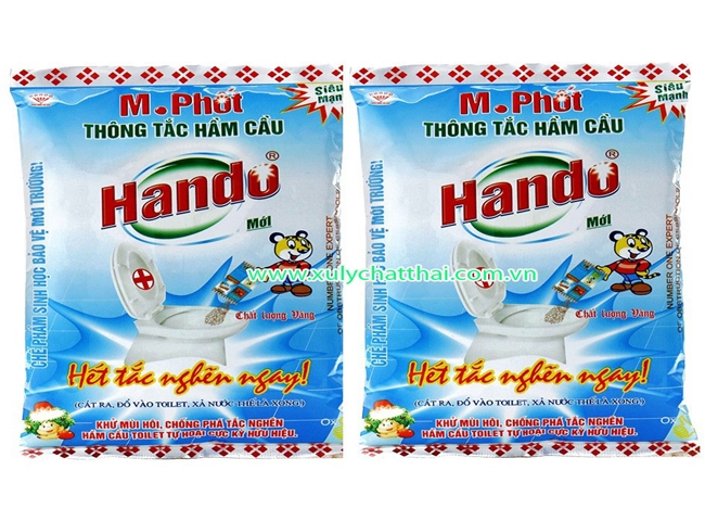 Bột th&ocirc;ng cầu cống nghẹt Hando