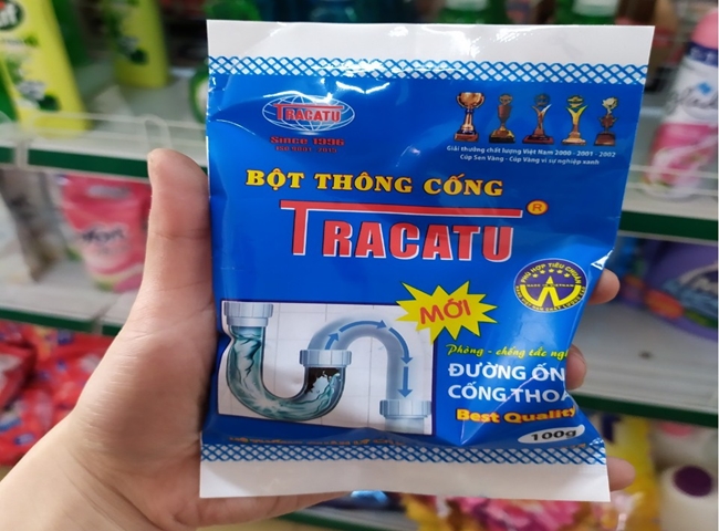Bột th&ocirc;ng cầu cống nghẹt Tracatu