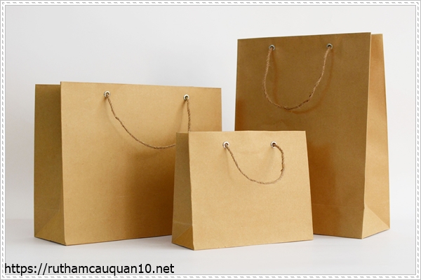 túi giấy thân thiện môi trường