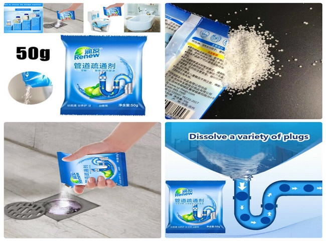 Xử lý đường ống thoát nước sàn có mùi hôi bằng bột thông cống